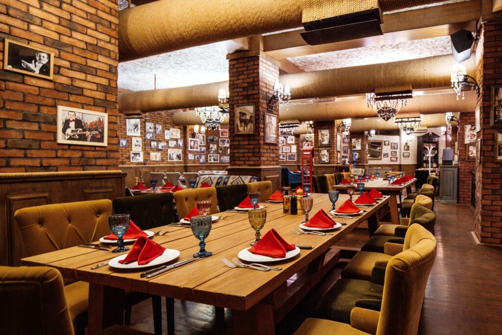 a restaurant interior in New York NYCwebzine