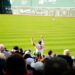fan-cheering-baseball-stadium-crowd-unsplash - NYCwebzine A smiling fan cheering in the upper deck while watching a baseball tickets game on a sunny summer afternoon