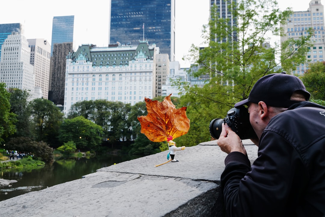 A photographer captures summer visitors relaxing in Central Park, one of the most popular outdoor photography spots.