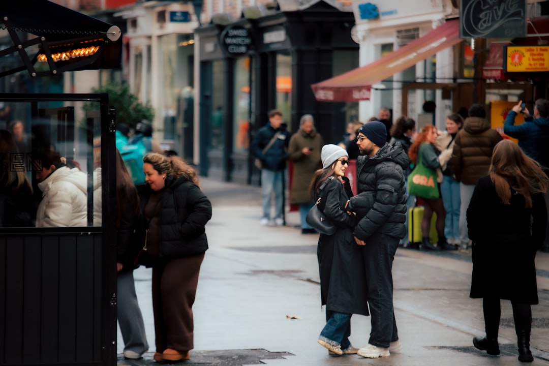 A couple exploring a main street boutique on a weekend upstate escape from NYC